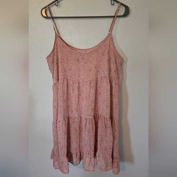 Adam Levine Pink Floral Dress Size Medium - Picture 1 of 9